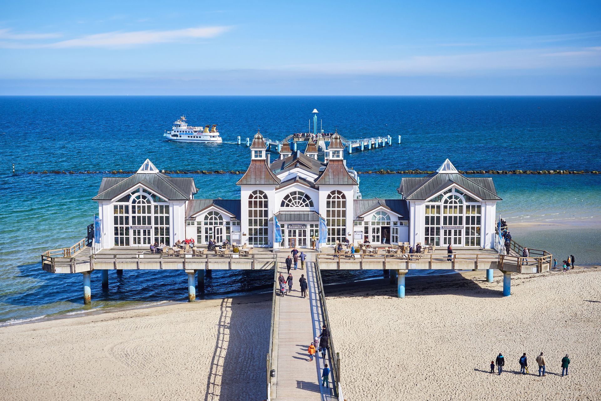Seebrücke Sellin auf Rügen