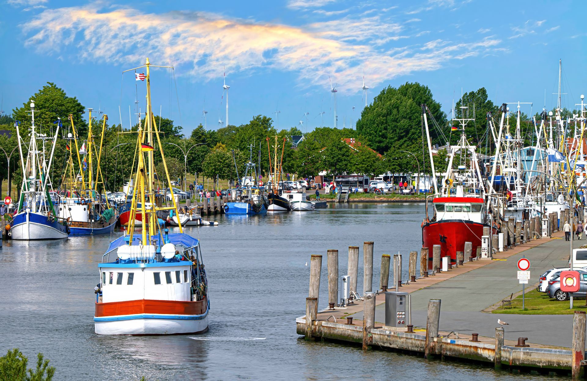 Hafen Büsum Nordsee