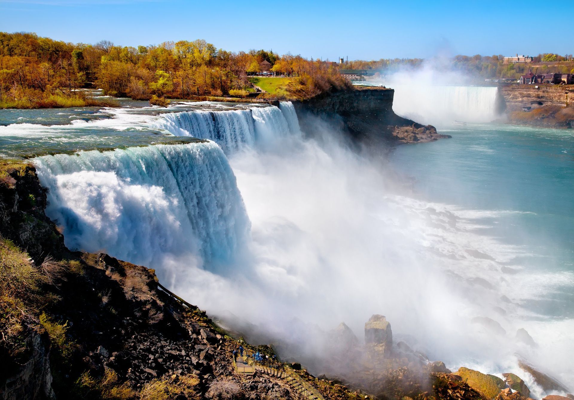 American side of Niagara Falls