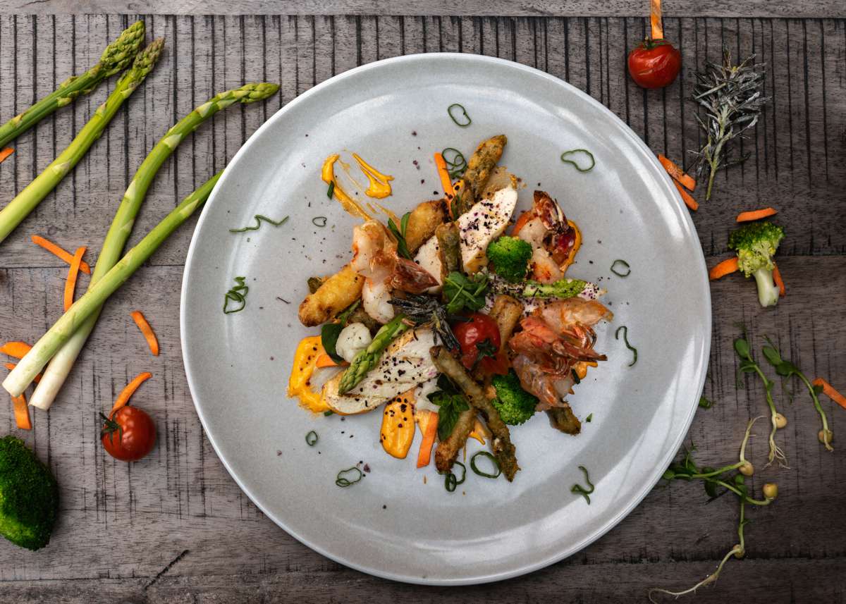 Essen im Hotel & Gashof zum Storch in Schlüsselfeld